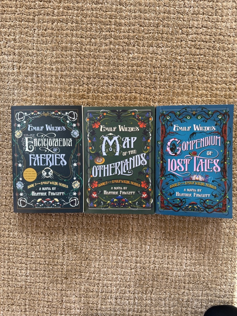 Emily Wilde Series by Heather Fawcett 3-Book Set